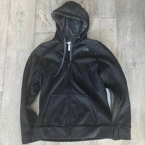 The North Face zip up hooded jacket size Large